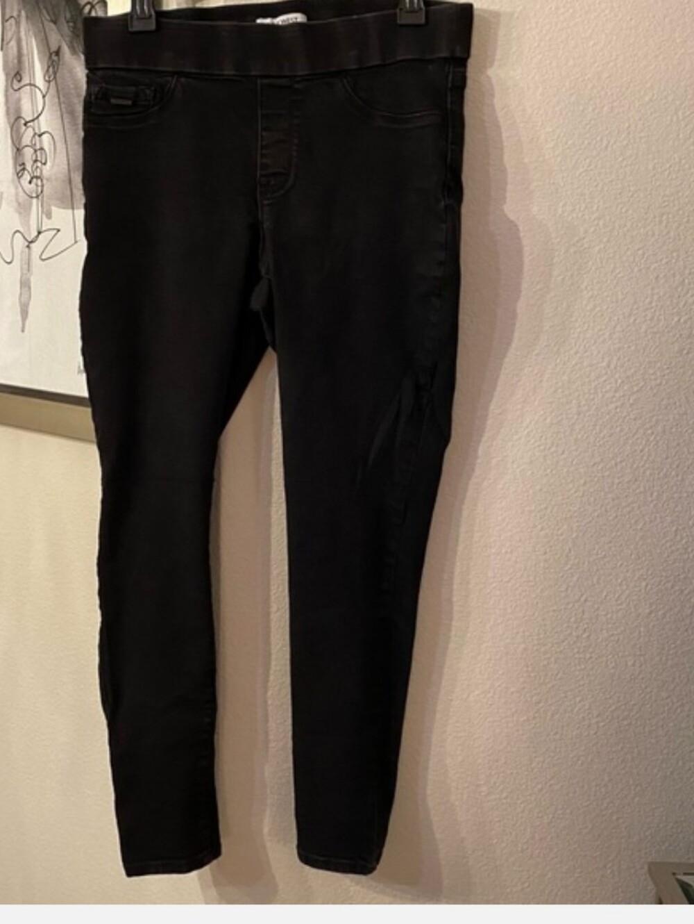 Nine West Heidi Pull-On Black Skinny Jeans